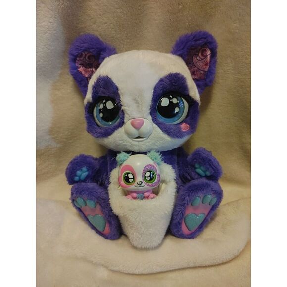 Peek-A-Roo Panda-Roo Plush Toy Tested EXCELLENT CONDITION - Picture 4 of 8